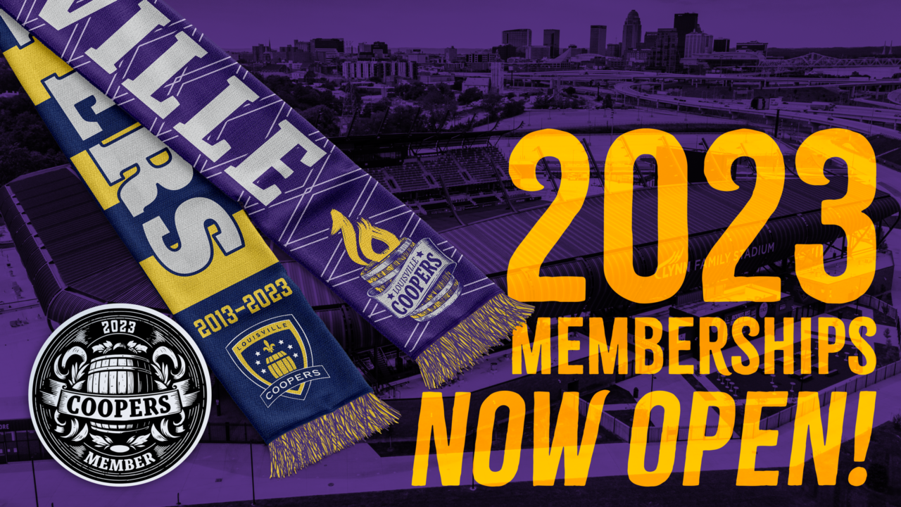 2023 Coopers Memberships now available! - Louisville Coopers